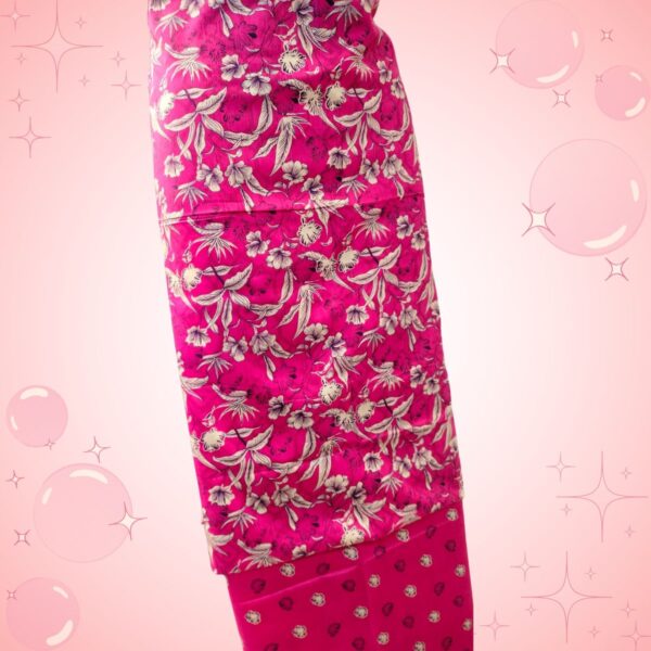 Printed Cotton 2-Piece Suit